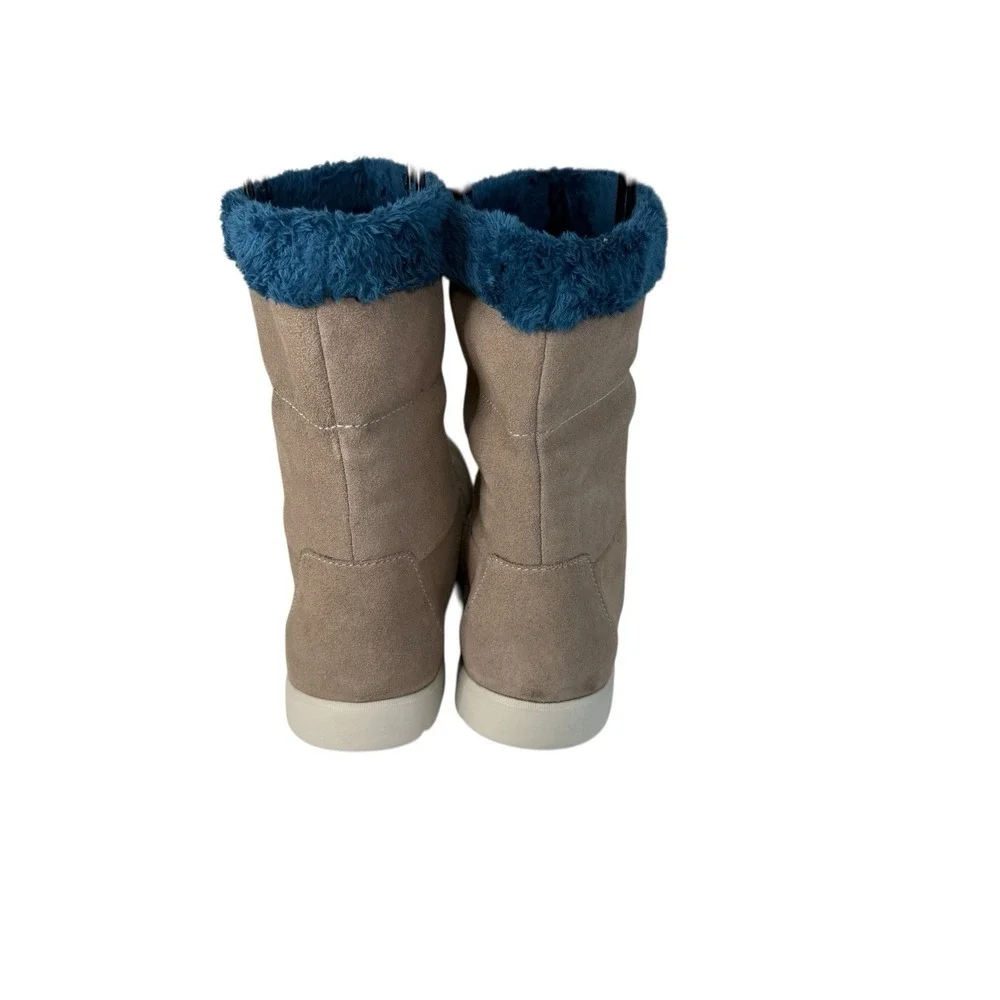 The North Face Thermoball‎ Gray And Blue Women's Size 7 No Box